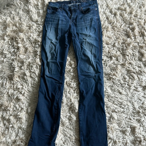 7 for all mankind jeans in great condition straight leg - Picture 1 of 8